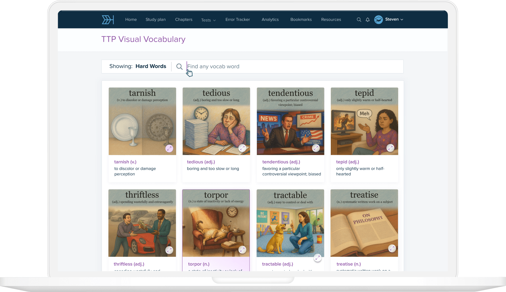 Visual Vocabulary Notebook