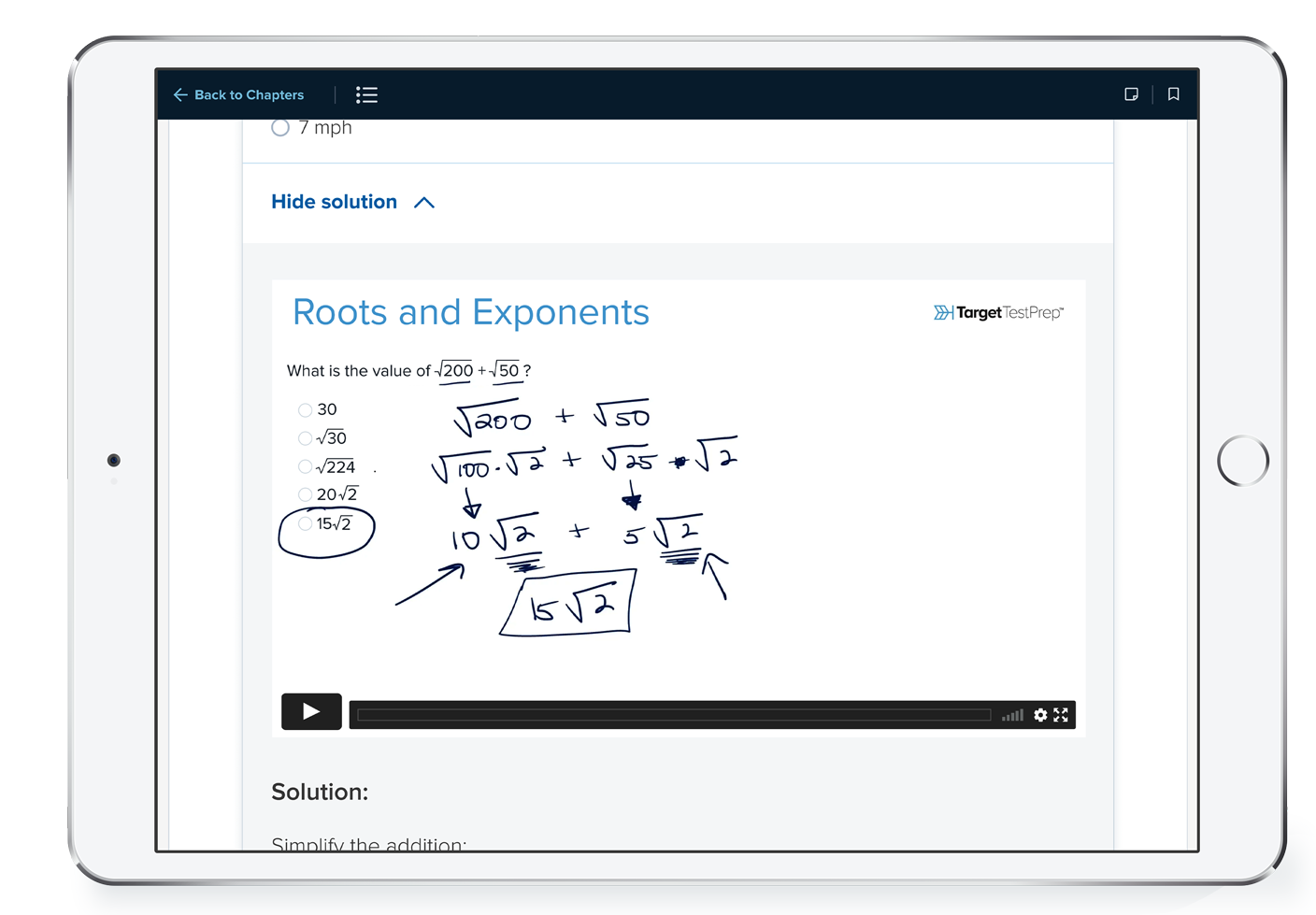 Quantitative Reasoning
