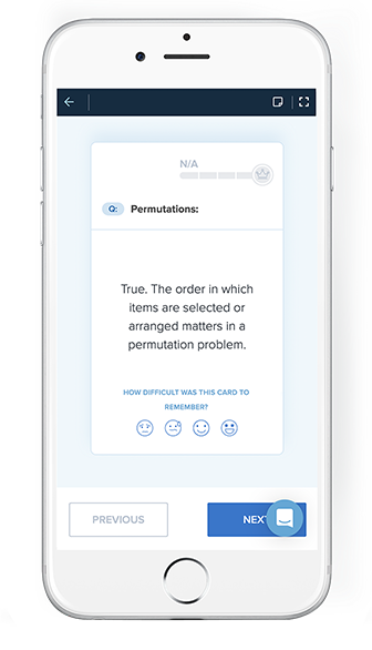 Quant and Verbal Flashcard Cellphone